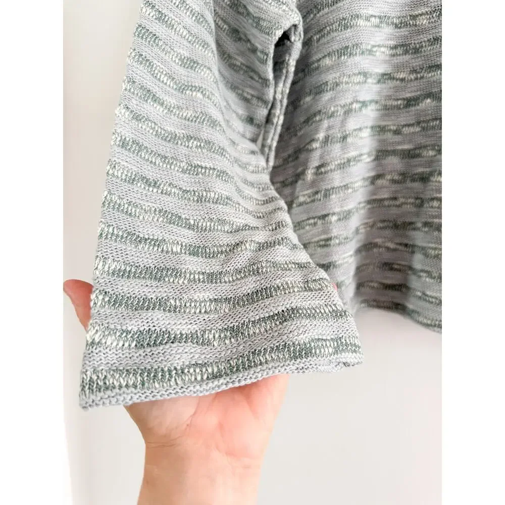 Madewell | NWT Crewneck Long Sleeve Knit Tee Blue Horizon Stripe | Sz XS